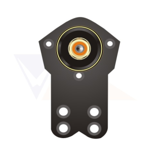 ROTULA DE SUSPENSION - INFERIOR FORD FALCON 63/77 4 AGUJ.