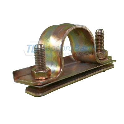 CONJUNTO ABRAZADERA BARRA  ESTABILIZADORA  R-12  (3 PIEZAS)