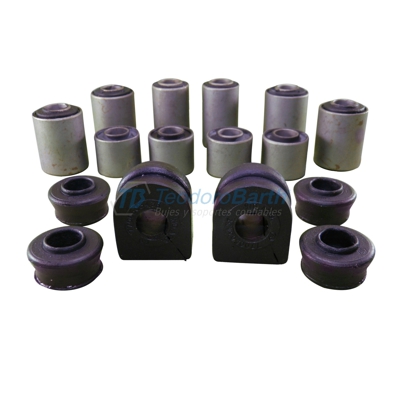 KIT COMPLETO TREN DELANTERO  RENAULT 12 / 16 PIEZAS