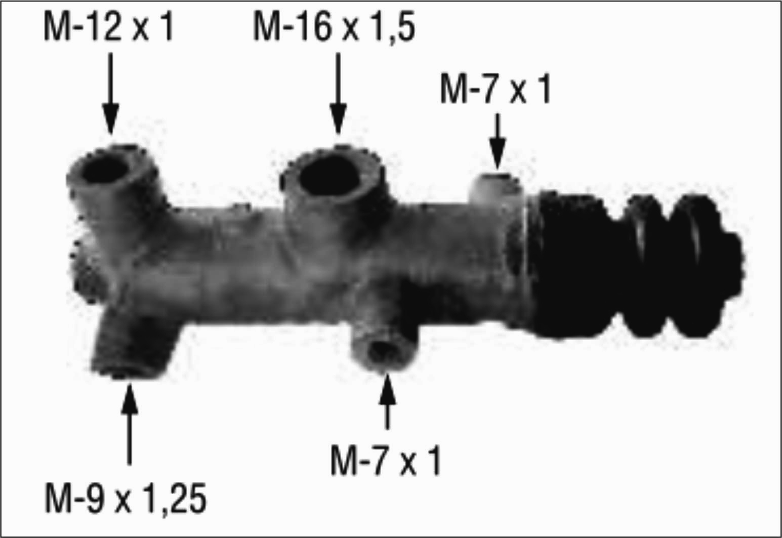 BOMBA DE FRENO  CITROEN 2CV 69/71