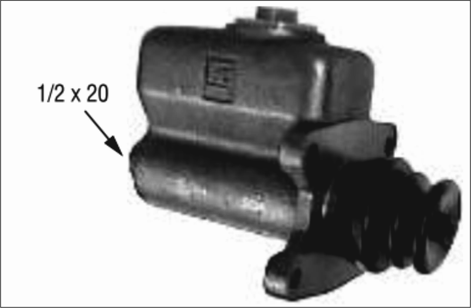 BOMBA DE FRENO  DODGE D-600 - BEDFORD SIMPLE