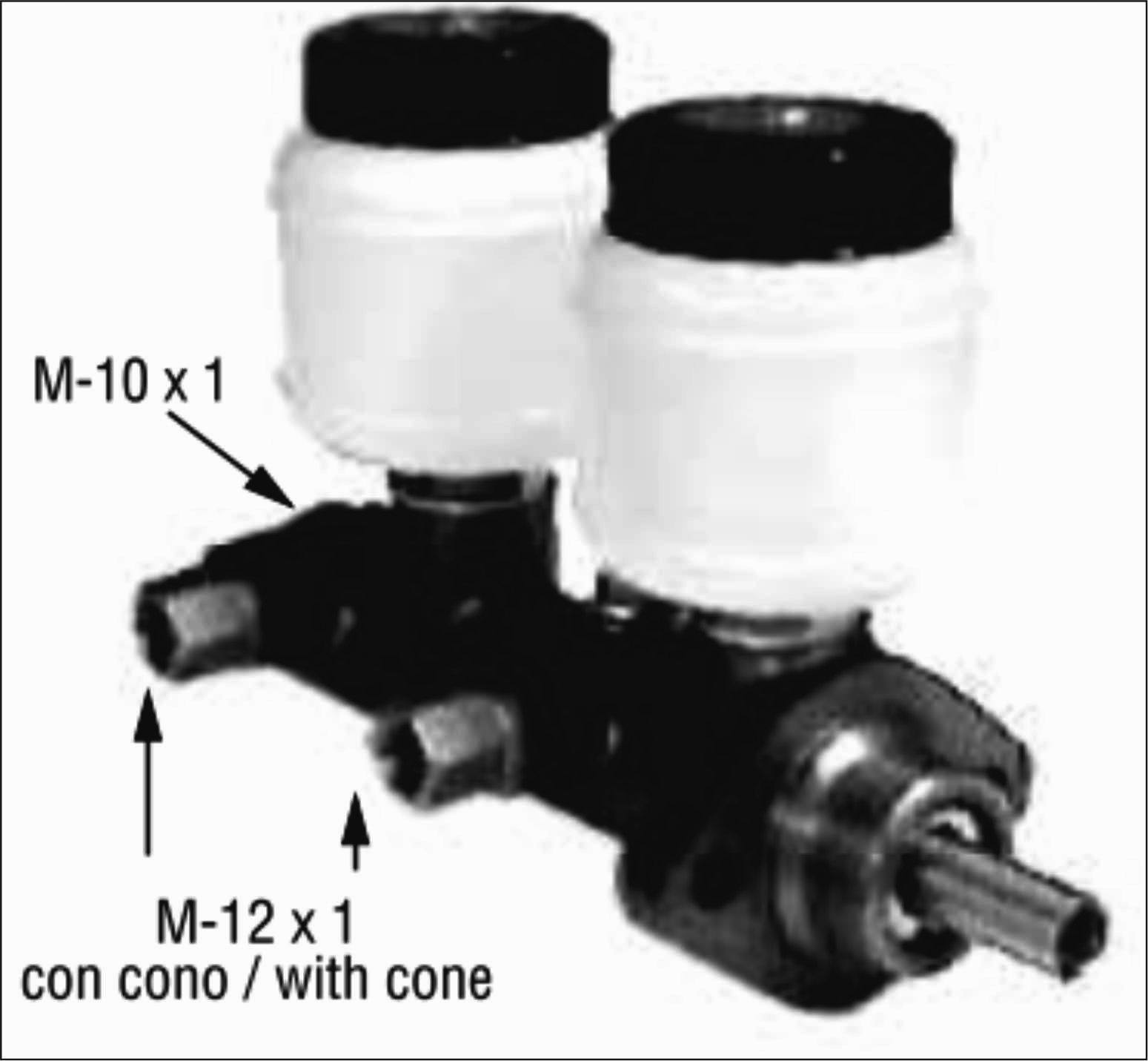 BOMBA DE FRENO  M.BENZ 608 DC.7/8"  C/DEP.