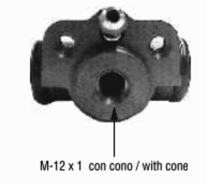 CIL. RUEDA.M.B.UNIMOG TRAS. 13/16".