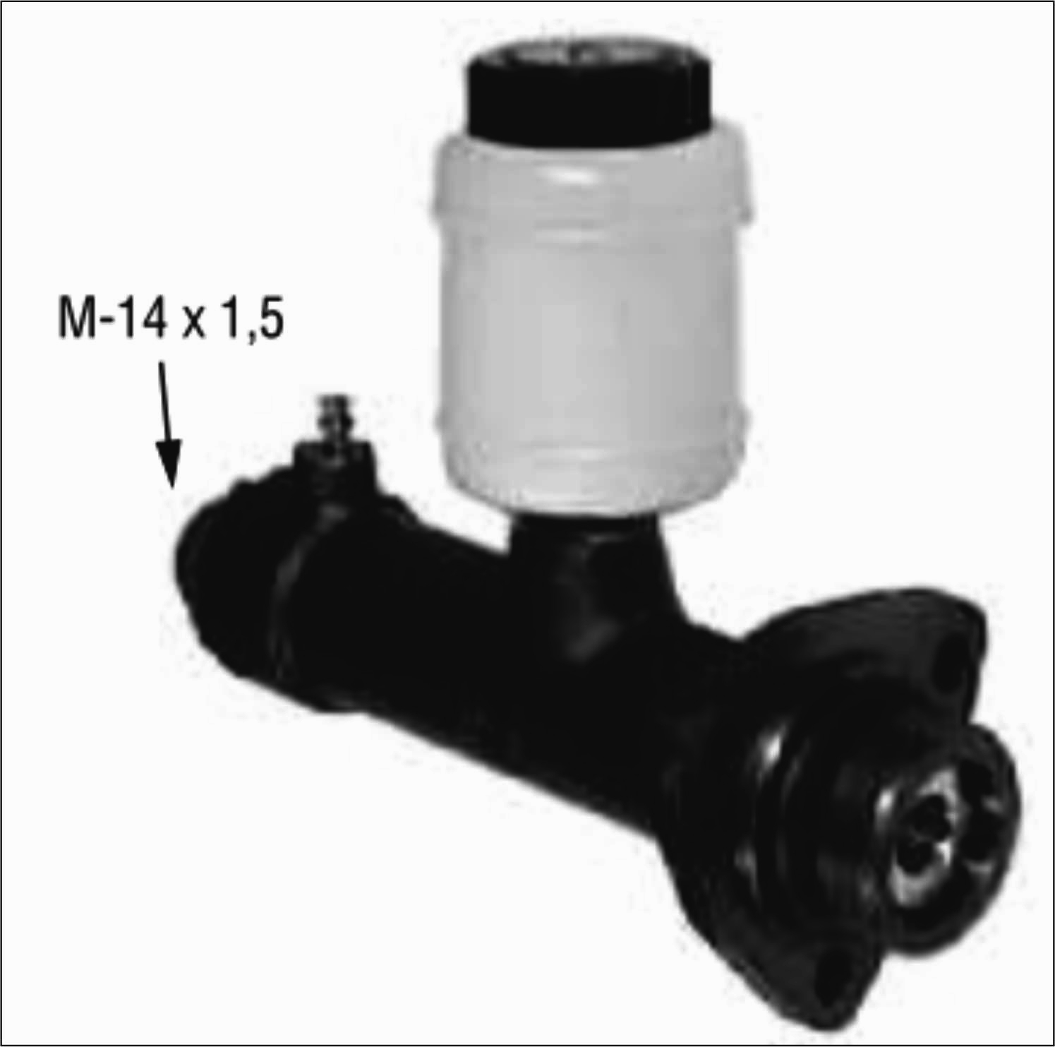 BOMBA DE FRENO  M.BENZ 1517 1521  SIMPLE. 1 3/8"