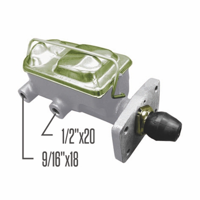 BOMBA DE FRENO  DODGE D100-200FT S/SERVO 68-80/POLARA GTX C/SERVO 68-72 Ø23.80 MM. D/C