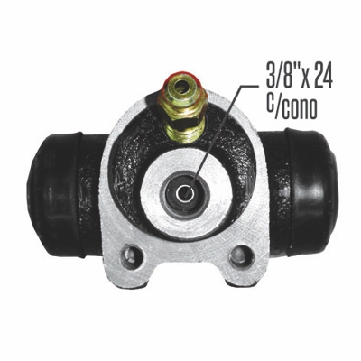 CILINDRO DE RUEDA  RENAULT R6/R4L Ø20.60 MM. TRAS.CONEX. CTRAL.