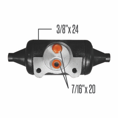 CILINDRO DE RUEDA  GM/FORD/DODGE Ø41.27 MM. TRAS. IZQ.