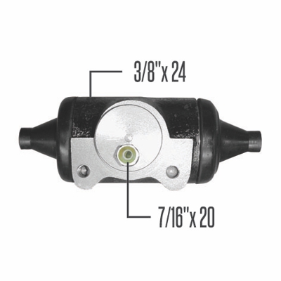 CILINDRO DE RUEDA  FORD/DODGE/GM  Ø41.27 MM. TRAS. DER.