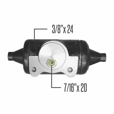 CILINDRO DE RUEDA  FORD/DODGE/GM  Ø41.27 MM. TRAS. IZQ.