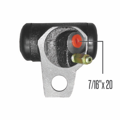 CILINDRO DE RUEDA  DODGE 61-78/ CHVROLET C-10  64-79 Ø28.57 MM. DEL. IZQ.