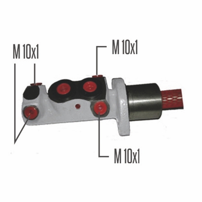 BOMBA DE FRENO PEUGEOT EXPERT - SEAT INCA -  VW POLO/GOLF (ALUMINIO)