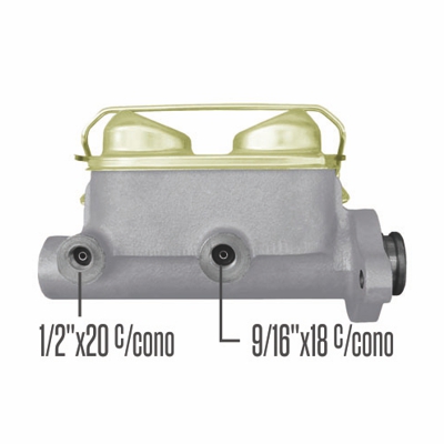 BOMBA DE FRENO CHEVROLET  CHEVY TT-400/PAUNY-ZANELLO 650-850 Ø25.40 MM. D/C