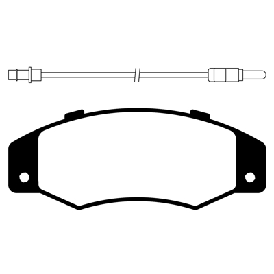 PASTILLA DE FRENO DEL RENAULT 21/NEVADA