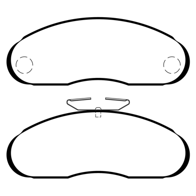 PASTILLA DE FRENO DEL MERCEDES BENZ 180