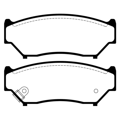 PASTILLA DE FRENO DEL SUZUKI VITARA 90/94 (4 PUERTAS)(ULTRAPAD)