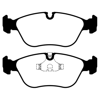 PASTILLA DE FRENO DEL VOLVO 850 91/96 (2.0I-2.3-2.5)