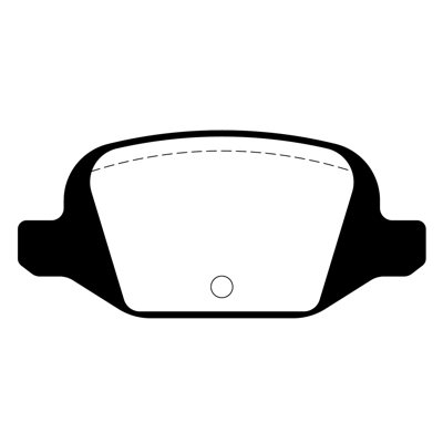 PASTILLA DE FRENO TRAS FIAT LINEA 09/... /PUNTO/MERCEDES CLASE A - ALFA ROMEO 147
