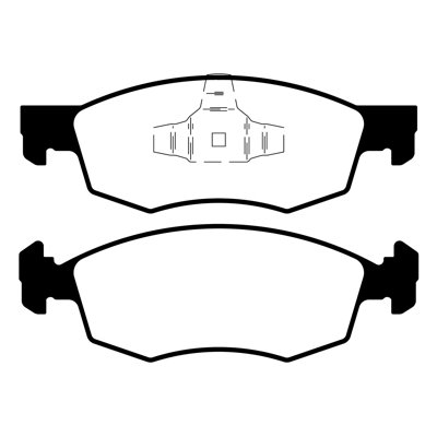 PASTILLA DE FRENO DEL FIAT FIORINO/GRAND SIENA/PUNTO 12/... (1.8)/ARGO/CRONOS