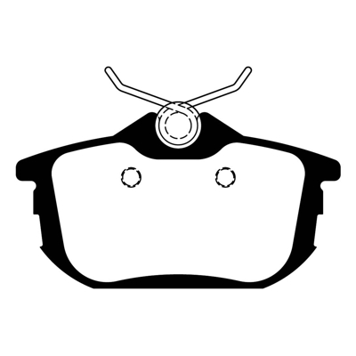 PASTILLA DE FRENO TRAS VOLVO V40 SW 95/... (1.8I-16V-1.9-2.0)