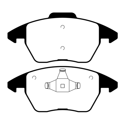 PASTILLA DE FRENO DEL CITROEN C4 GRAND PICASSO/C4 LOUNGE/DS4/PEUGEOT 307