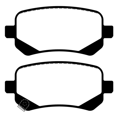 PASTILLA DE FRENO TRAS DODGE GRAND CARAVAN/JOURNEY