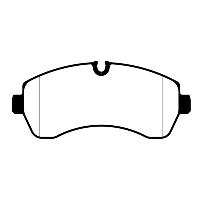 PASTILLA DE FRENO DEL MERCEDES BENZ SPRINTER 515 CDI/516 CDI