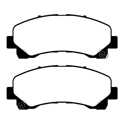 PASTILLA DE FRENO DEL CHEVROLET S-10  LS/LTZ 12/... (2.8)