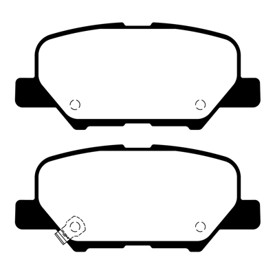 PASTILLA DE FRENO TRAS CITROEN C4/PEUGEOT 4008