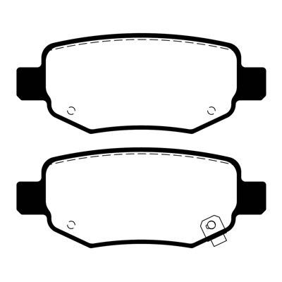 PASTILLA DE FRENO TRAS CHERY CIELO  10/ - TIGGO 1.6 - 2.0  - TIGGO 5
