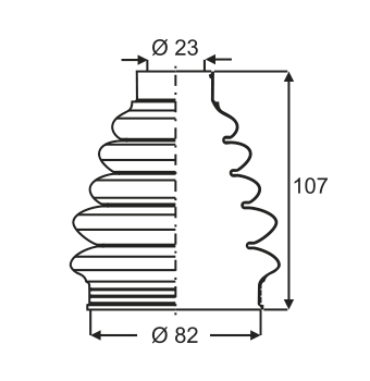 FUELLE TRANSMISION - FORD ECOSPORT / FOCUS / RENAULT CLIO MIO / TOYOTA ETIOS - FIAT TORO - (RUEDA IZQ/DER.)