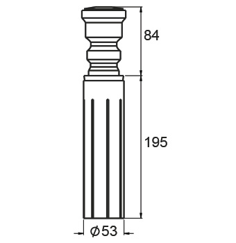 TOPE Y FUELLE SUSPENSION-  TRASERO FORD FIESTA (11.)