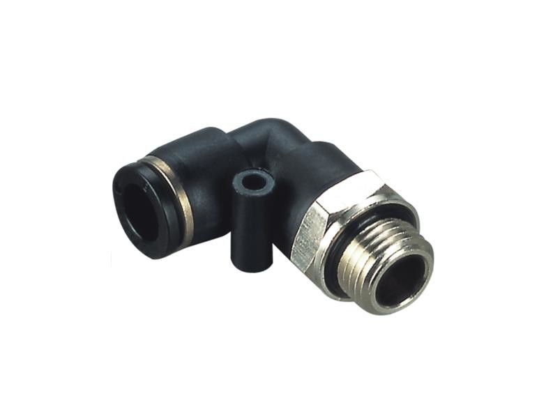 ACCESORIOS - UNIVERSAL - CODO 90 TUBO 6 ROSCA 1/2 O-RING - X10 0 -