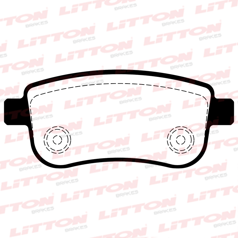 PASTILLA DE FRENO TRAS RENAULT FLUENCE/GRAND SCENIC