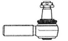 EXTREMO DIRECCION 14000/2200/ CARGO1215/1722 L: 120 MM  ROSCA: 1¨1/8 12UNF CONO: 28 1/8  DER.