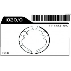 ZAPATA PARA FRENOS  - CHEVROLET  BLAZER (95/ )  RANGER (05 / 12 ) S-10 (95/ )" STD. 5,35-6,60 / 5,00