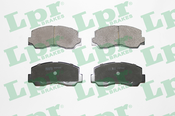 PASTILLA DE FRENO DEL TOYOTA CELICA 82/... /MI L-200 92/...