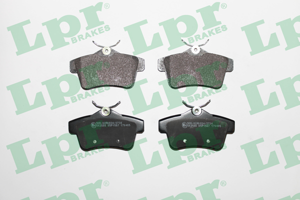 PASTILLA DE FRENO TRAS CITROEN C4 (1.6-16V-HDI)/PEUGEOT 308/3008/5008  - VW SCIROCO 1.4 2.0 13/...