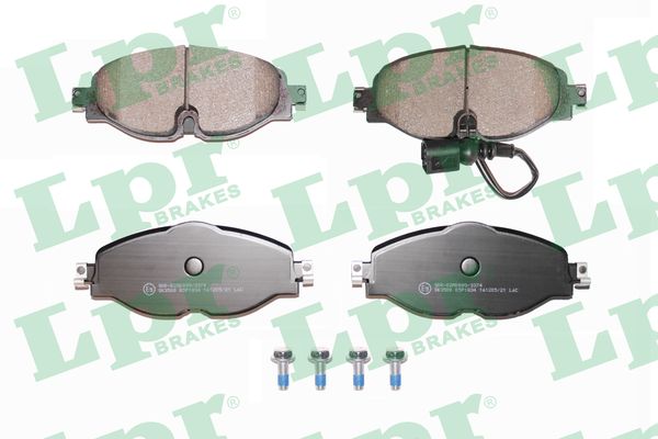 PASTILLA DE FRENO DEL VOLSWAGEN GOLF 15/... (1.4 TSI) /GOLF 14/... (1.6-2.0) TAOS 2021/