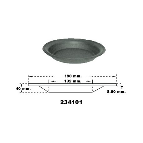 DIAFRAGMA AIRE BENDIX-USA198MM - 8" 30" 234101 234101 VARGA 6933.1 132 MM 40 MM 8,5 MM