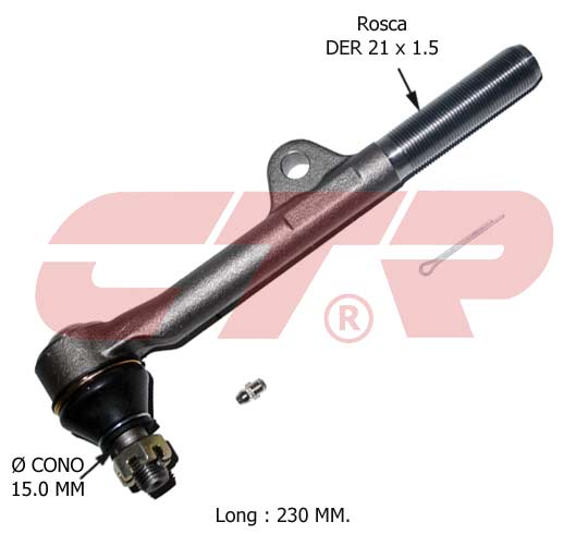 EXTREMO DE DIRECCION HILUX (4X4-RUNNER-LARGO)