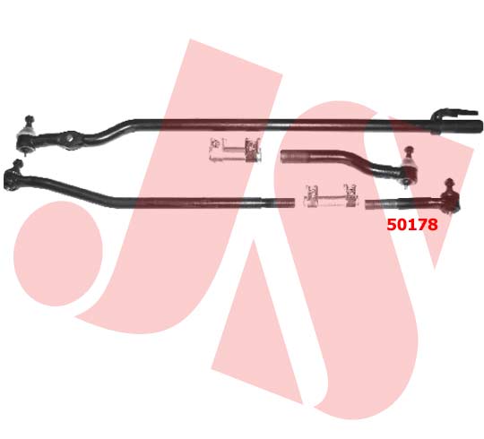 EXTREMO DE DIRECCION CORTO GRUESO FORD F-100 DUTY 06/... - F-4000 99/... 4X4 (PARA SOPORTE AMORT. ESTABILIZADOR)
