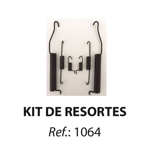 KIT DE RESORTES TRAS. FORD RANGER 2013/....