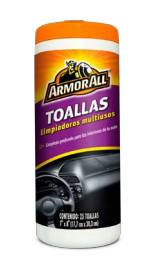 ARMOR ALL - TOALLITAS LIMPIADORAS MULTIUSOS 25 UN   -  CAJA  X 6 UNIDADES