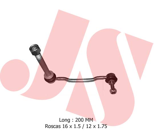 BIELETA B. ESTAB. - PEUGEOT 407 - LARGO: 200MM IZQUIERDA