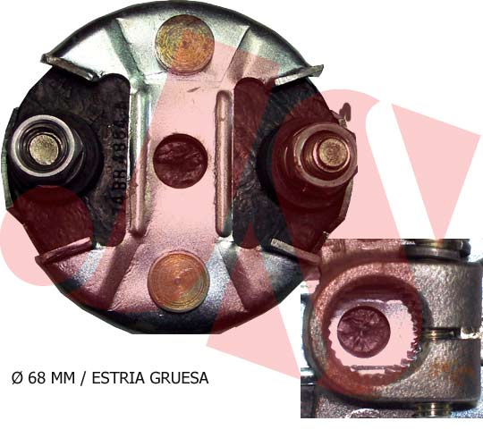 MANCHON DE DIRECCIÓN - CHEV. D20  -SILVERADO