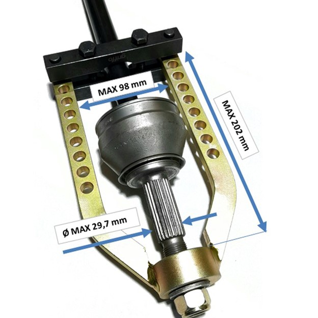EXTRACTOR JUNTA HOMOCINETICA - ( PARA UNA AMPLIA GAMA DE VEHÍCULOS )