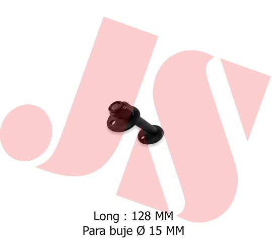 CORRECTOR DE COMBA PARRILLA TOYOTA HILUX 05/15 (INFERIOR-P/BUJE Ø15MM-LONG:128MM)