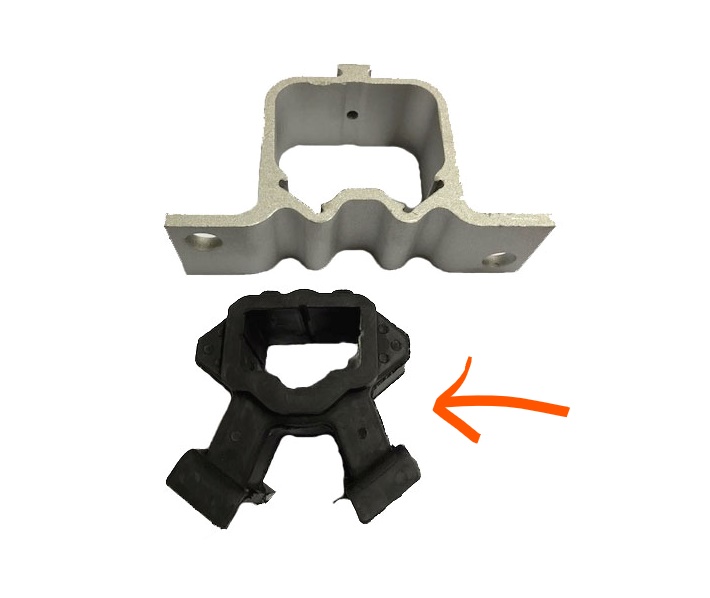 SOPORTE ( REPARACION ) LADO DERECHO - RENAULT LOGAN - LOGAN II - SANDERO STEPWAY - CUERPO ALUMINIO