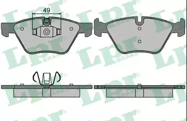 PASTILLA DE FRENO DEL BMW SERIE 3 09/...