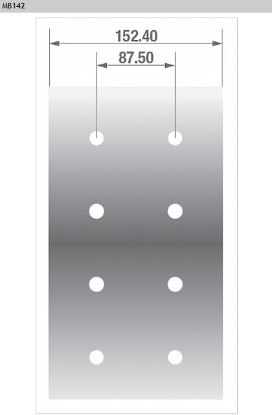 BLOQUES S/AMIANTO  AF/600 FRAS-LE/LONAFLEX MB/142 X